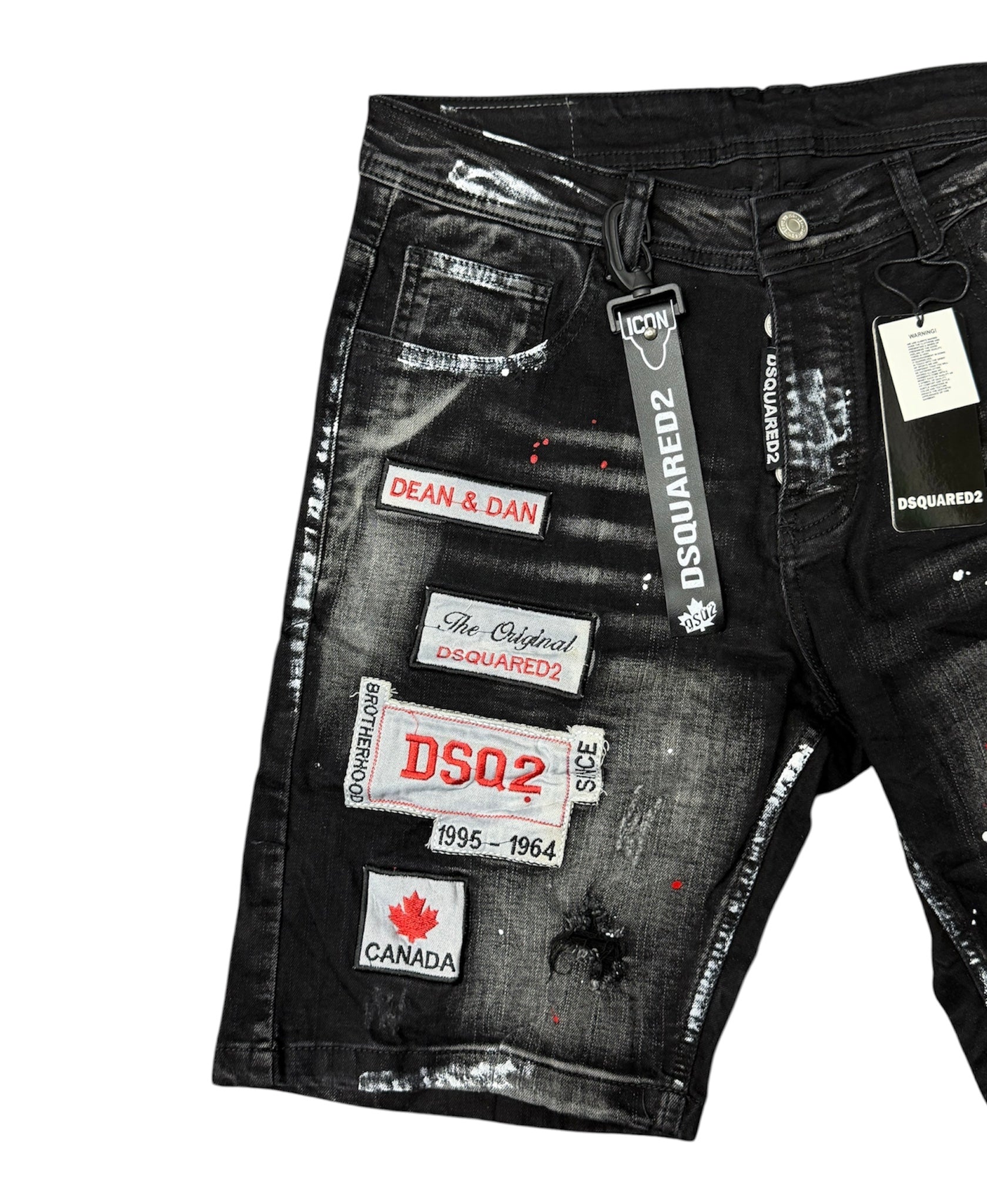 BERMUDA DSQUARED2 NEGRO URBANA