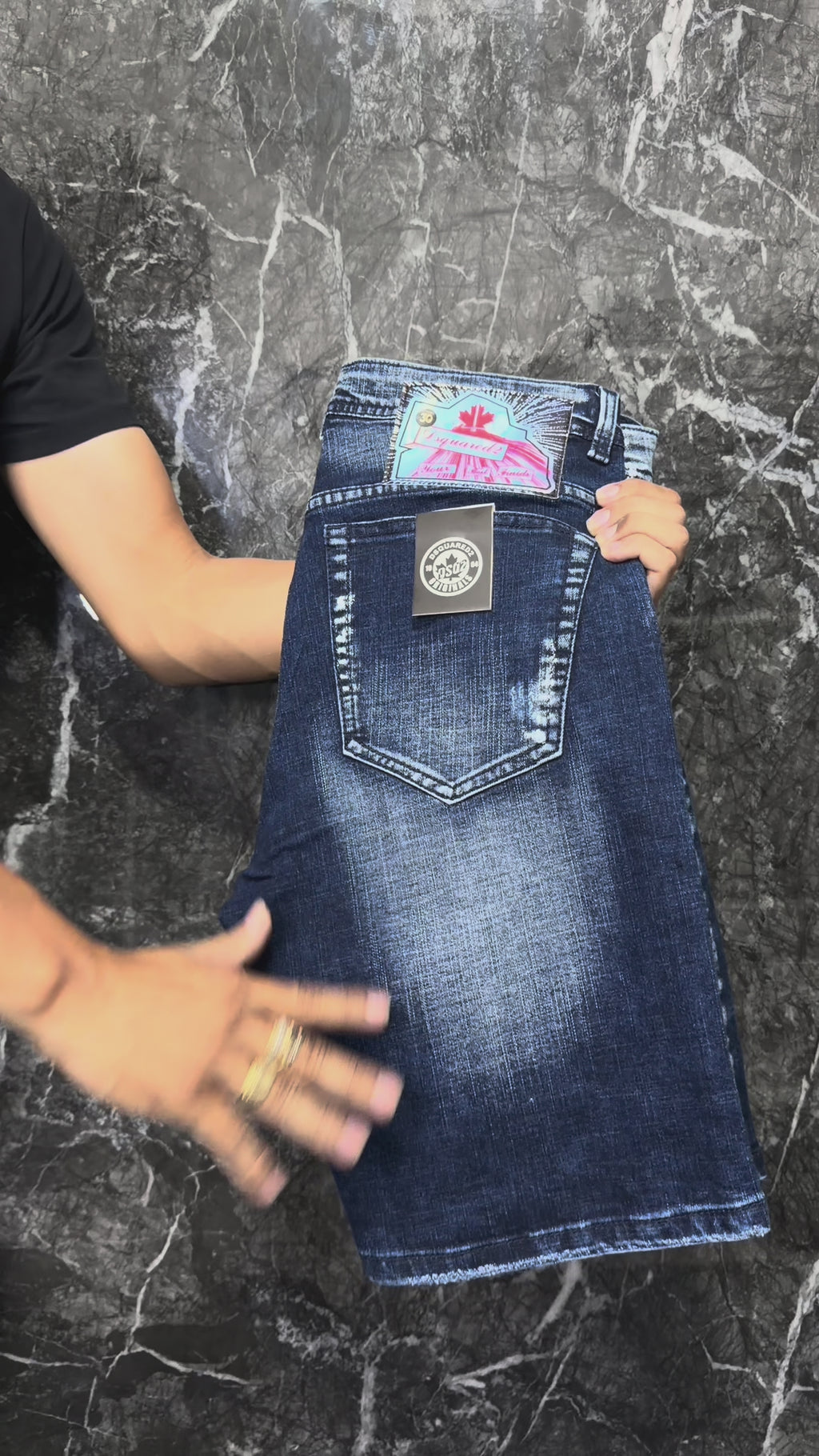 BERMUDA DSQUARED2 AZUL URBANA
