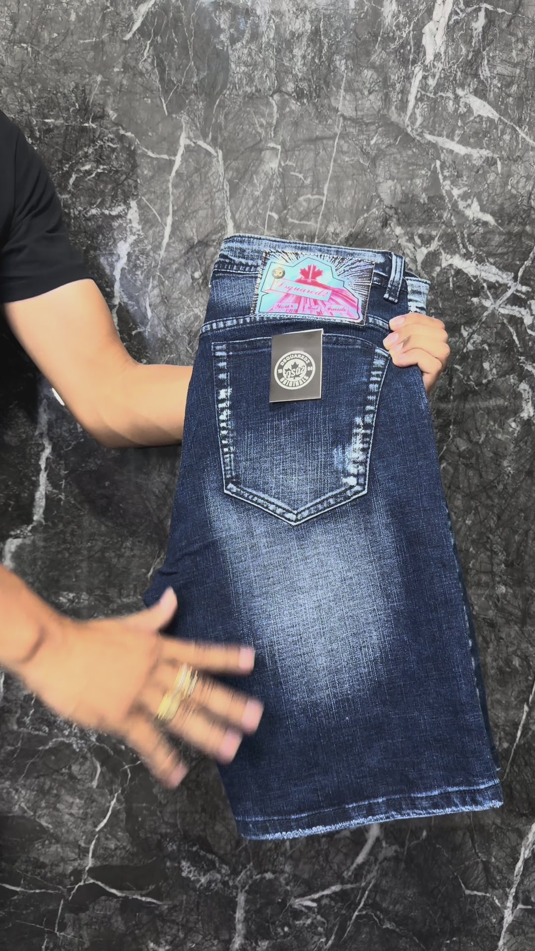 BERMUDA DSQUARED2 AZUL URBANA