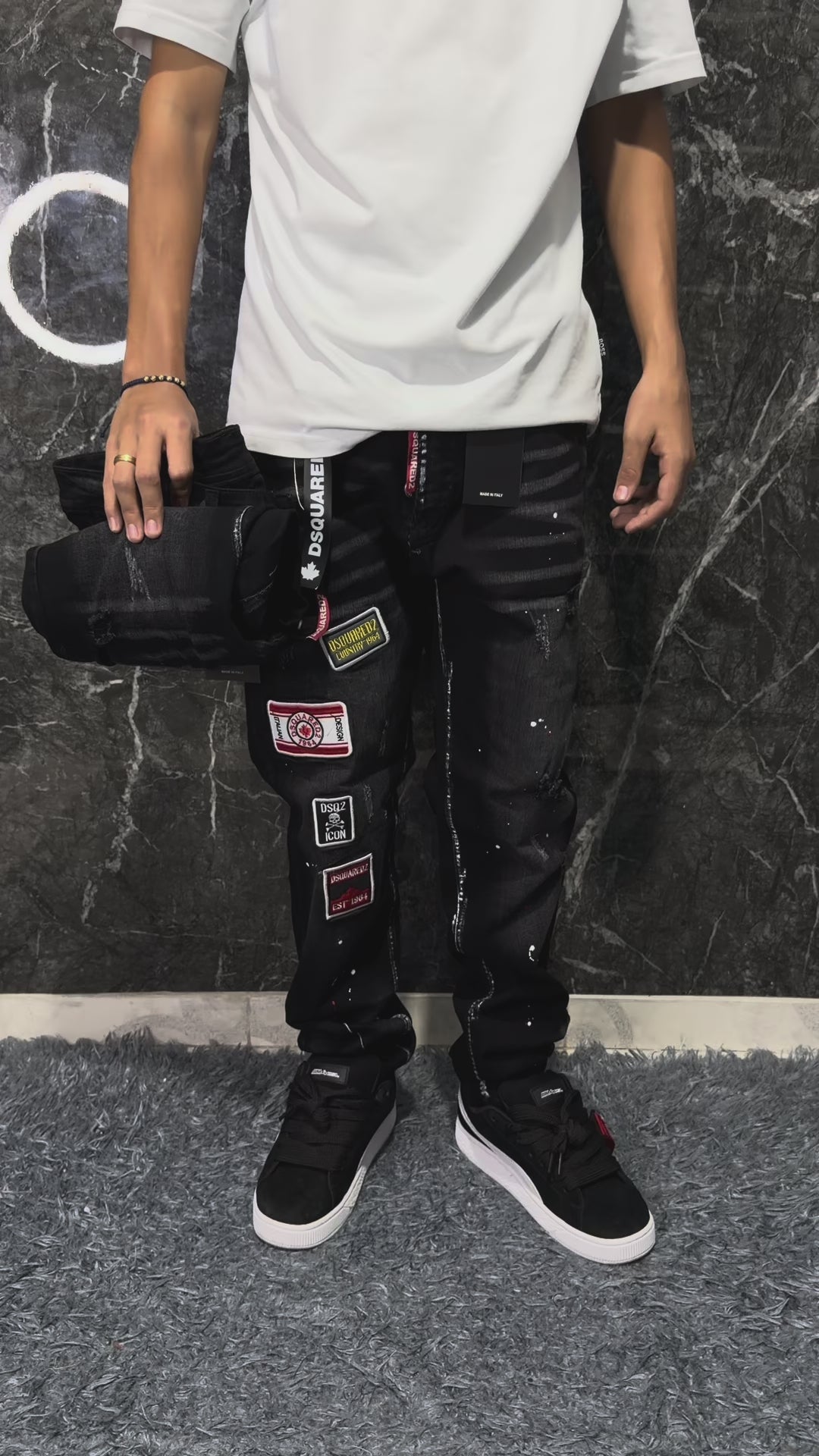 JEAN DsQUARED2 NEGRO URBANO